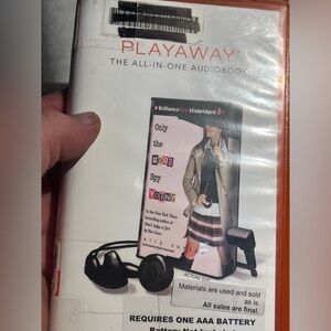 Only The Good Spy Young . PLAYAWAY The all-In-One Audiobook .
